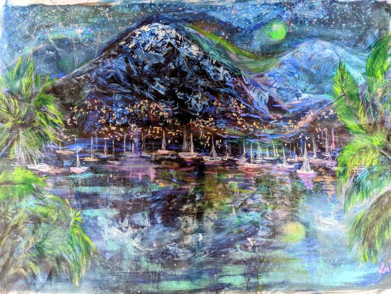 Original Impressionism Landscape Painting by Gaya Kairos
