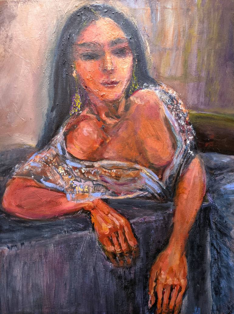 Original Figurative Women Painting by Gaya Kairos