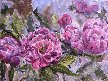 Original Fine Art Floral Painting by Gaya Kairos