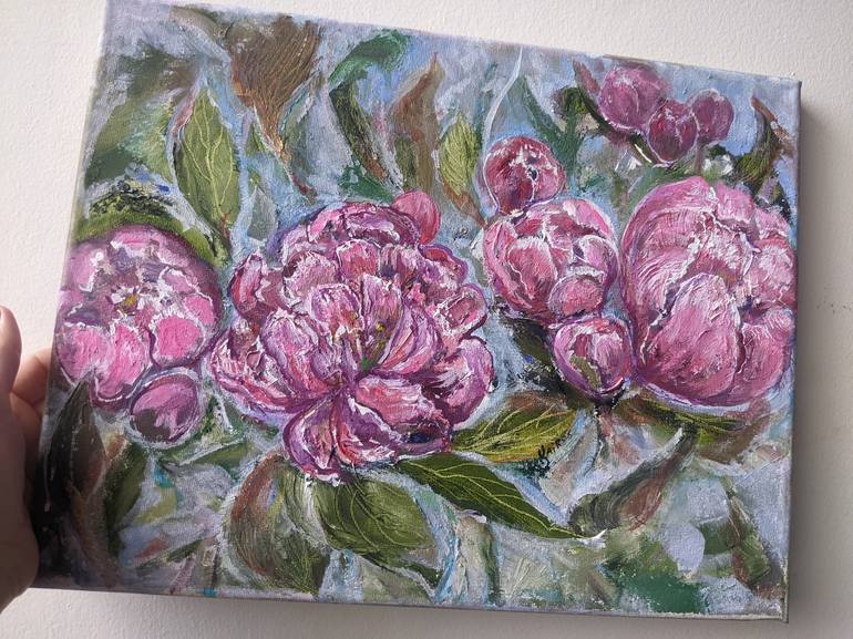 Original Fine Art Floral Painting by Gaya Kairos