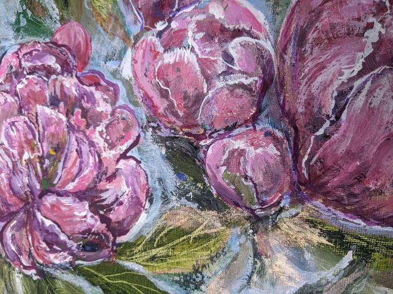 Original Fine Art Floral Painting by Gaya Kairos