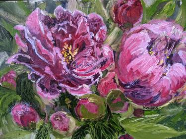 Original Floral Paintings by Gaya Kairos
