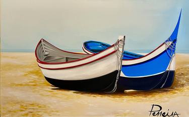 Original Realism Boat Paintings by Nigel Perreira
