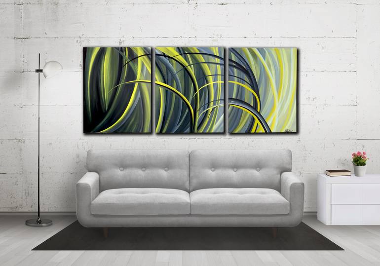 Original Modern Abstract Painting by Kate Challinor