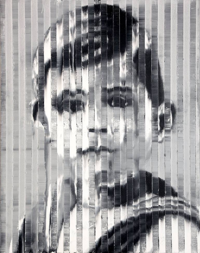 Study for Alan Turing's portrait 2 Painting by Patrice Palacio ...