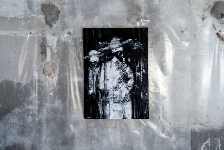 Original Expressionism Religion Painting by Patrice Palacio