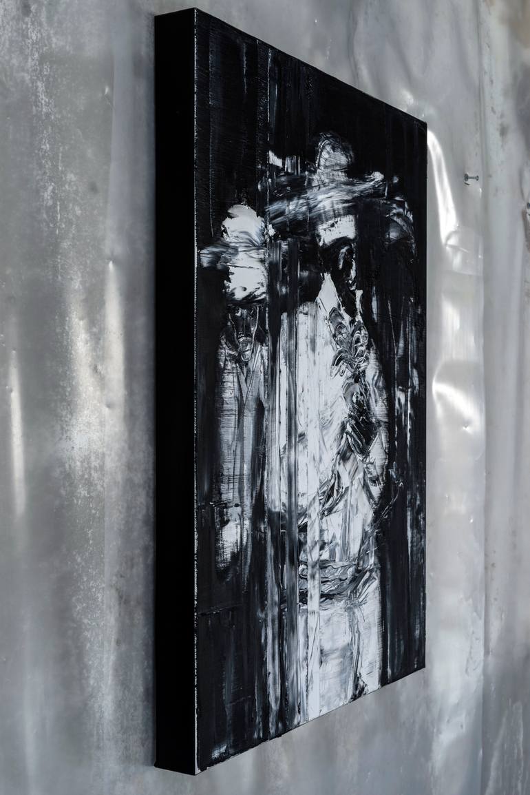 Original Expressionism Religion Painting by Patrice Palacio