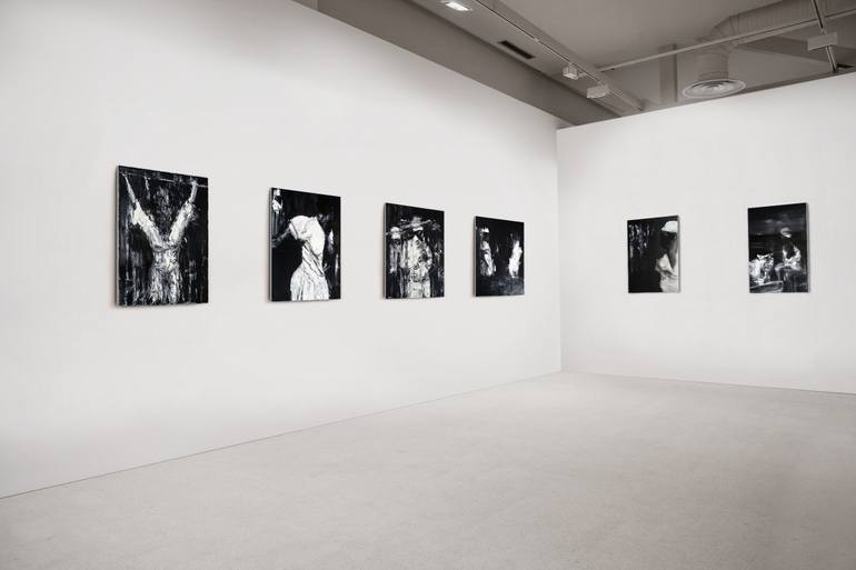 Original Expressionism Religion Painting by Patrice Palacio