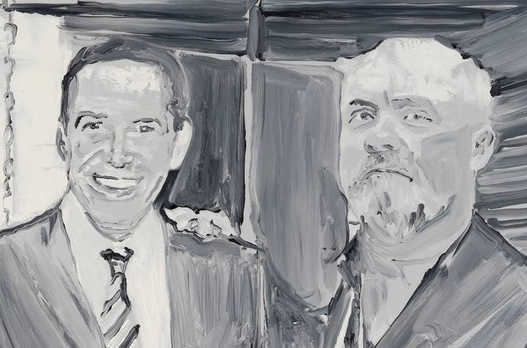 Original Figurative Pop Culture/Celebrity Painting by Patrice Palacio