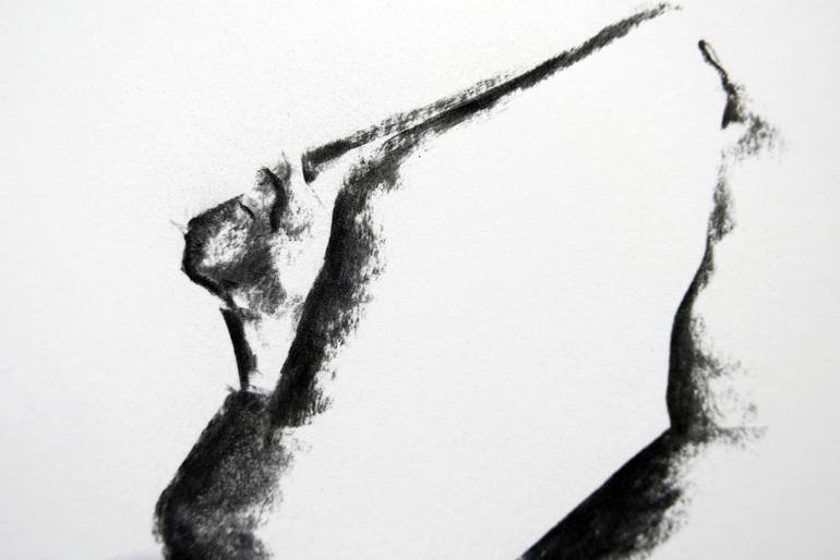 Original Minimalism Body Drawing by Patrice Palacio