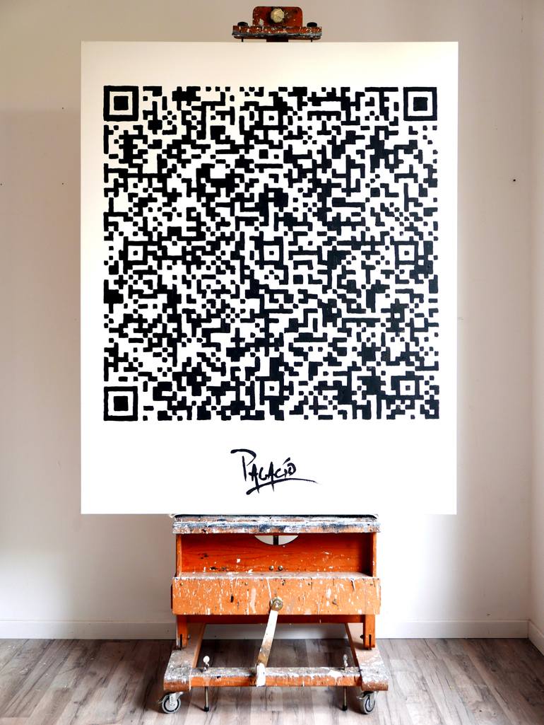 Original Conceptual People Painting by Patrice Palacio