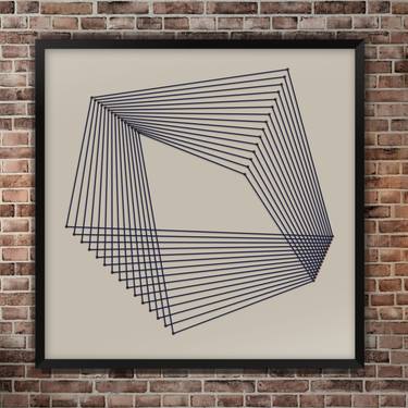 Original Minimalism Abstract Sculpture by Simon Wilson