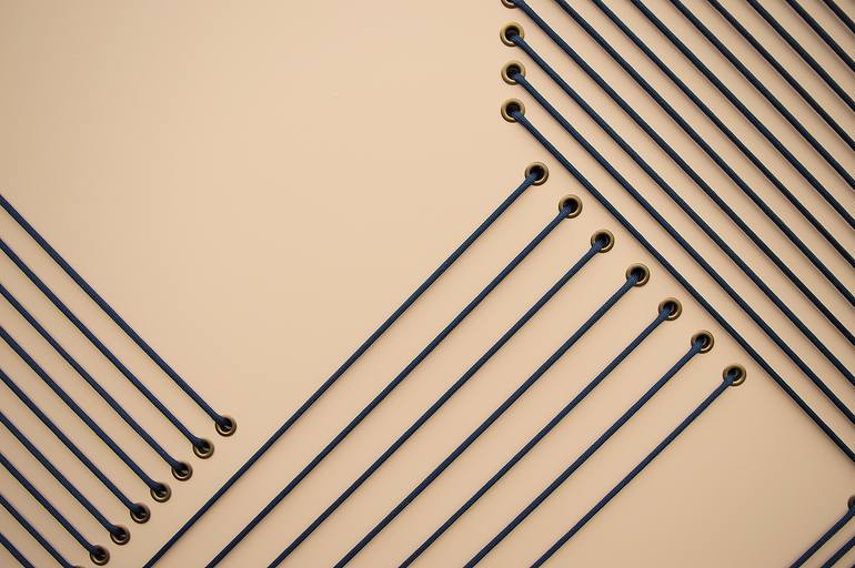 Original Minimalism Abstract Sculpture by Simon Wilson