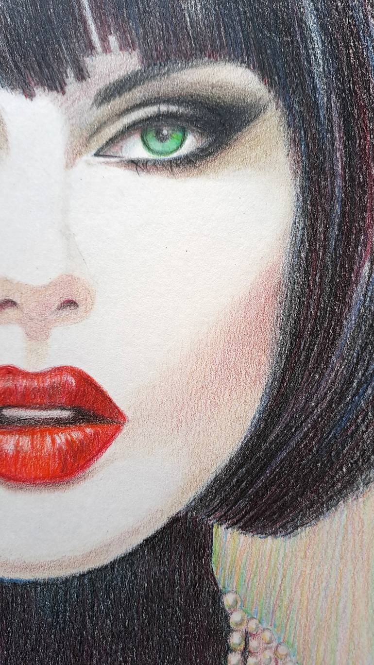 Original Figurative Women Drawing by Paulo Di Santoro