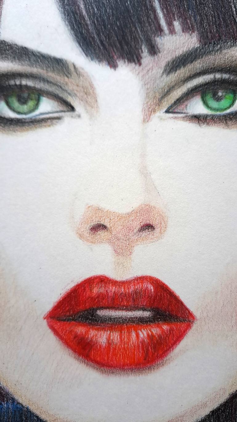 Original Figurative Women Drawing by Paulo Di Santoro