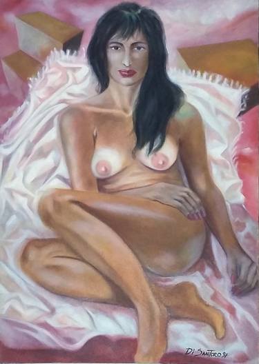 Original Conceptual Nude Paintings by Paulo Di Santoro