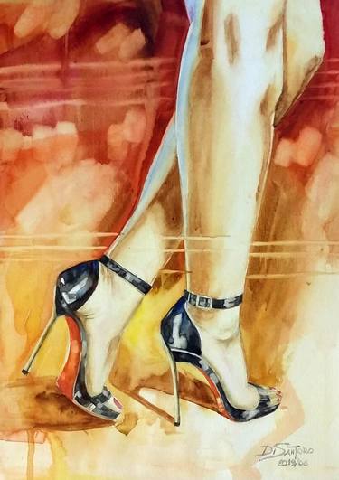 Print of Figurative Fashion Paintings by Paulo Di Santoro