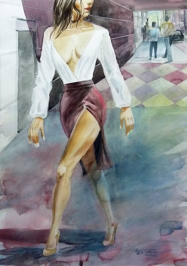 Original Women Paintings by Paulo Di Santoro