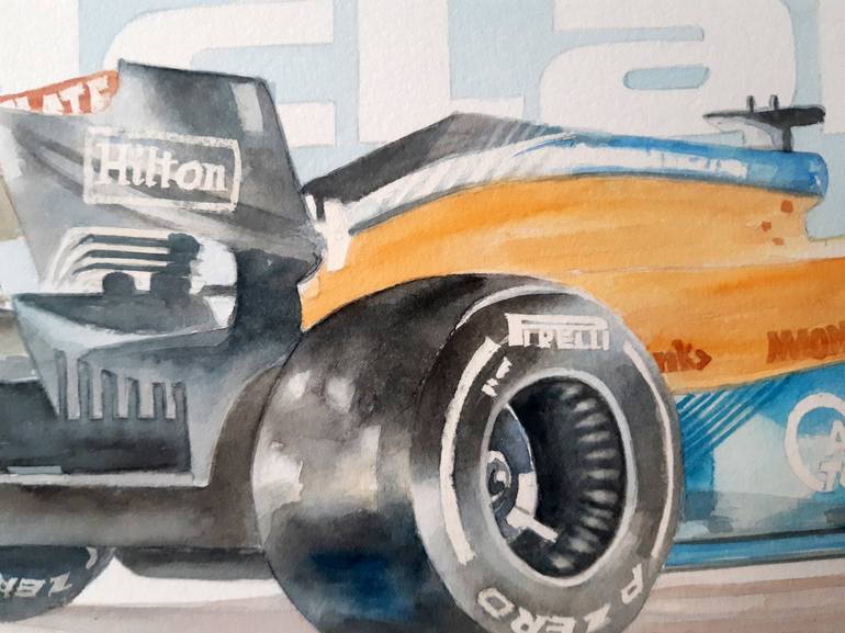 Original Car Painting by Paulo Di Santoro