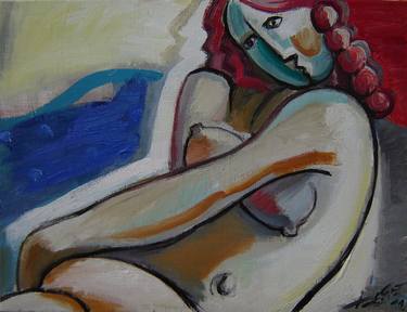 Print of Nude Paintings by Borko Petrovic