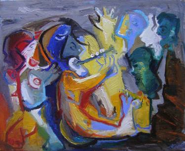 Print of Expressionism People Paintings by Borko Petrovic