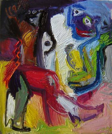 Print of Expressionism People Paintings by Borko Petrovic