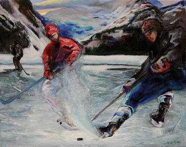 Print of Sport Paintings by Borko Petrovic
