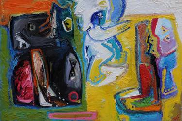 Print of Abstract Expressionism Classical mythology Paintings by Borko Petrovic