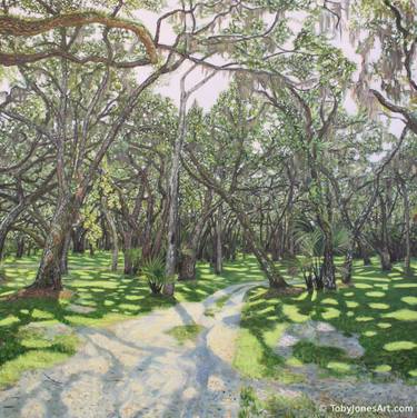 Original Impressionism Landscape Paintings by Toby Daniel Jones