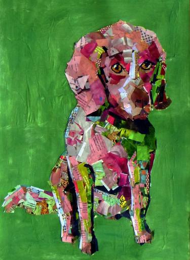 Print of Expressionism Animal Collage by CJ Clark