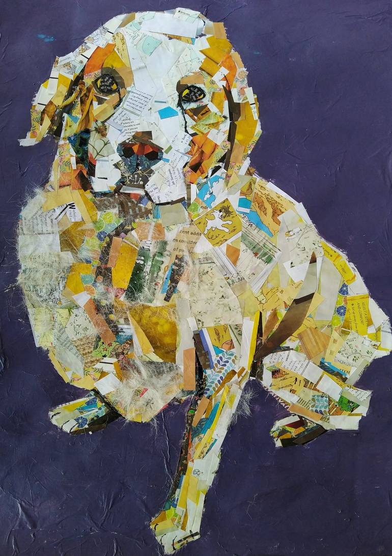 Monty I Collage by CJ Clark | Saatchi Art