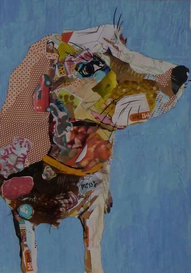 Print of Pop Art Dogs Collage by CJ Clark