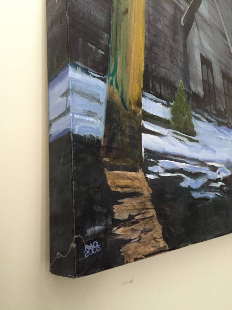 Original Documentary Landscape Painting by Robert Olason
