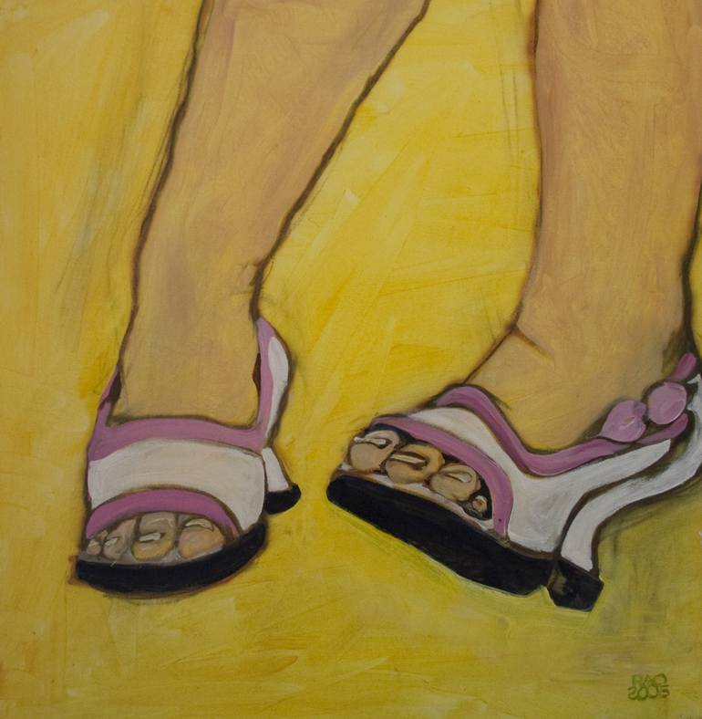 Shoes Painting by Robert Olason | Saatchi Art