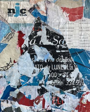 Original Abstract Collage by Christian Gastaldi