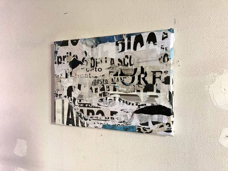 Original Abstract Collage by Christian Gastaldi