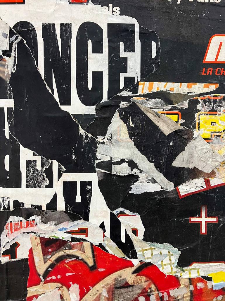 Original Contemporary Abstract Collage by Christian Gastaldi