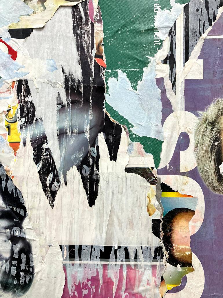 Original Contemporary Abstract Collage by Christian Gastaldi