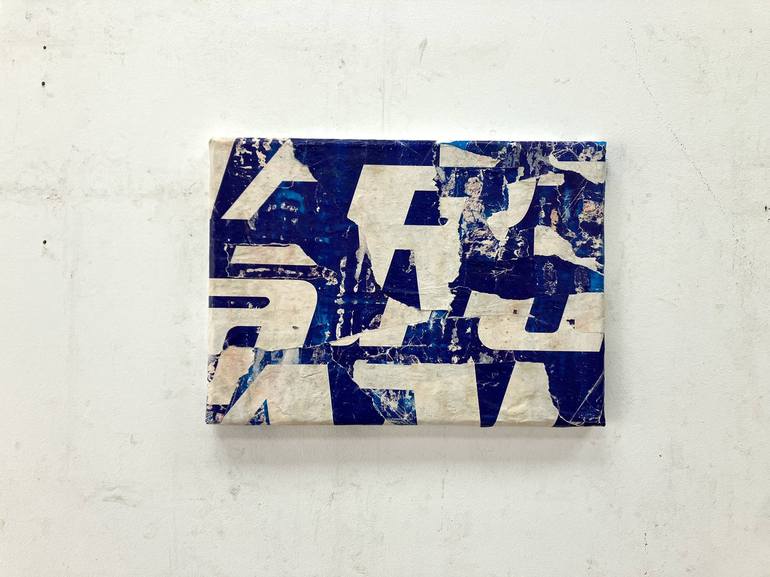 Original Street Art Abstract Collage by Christian Gastaldi