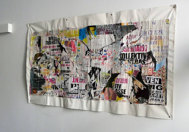 Original Abstract Collage by Christian Gastaldi