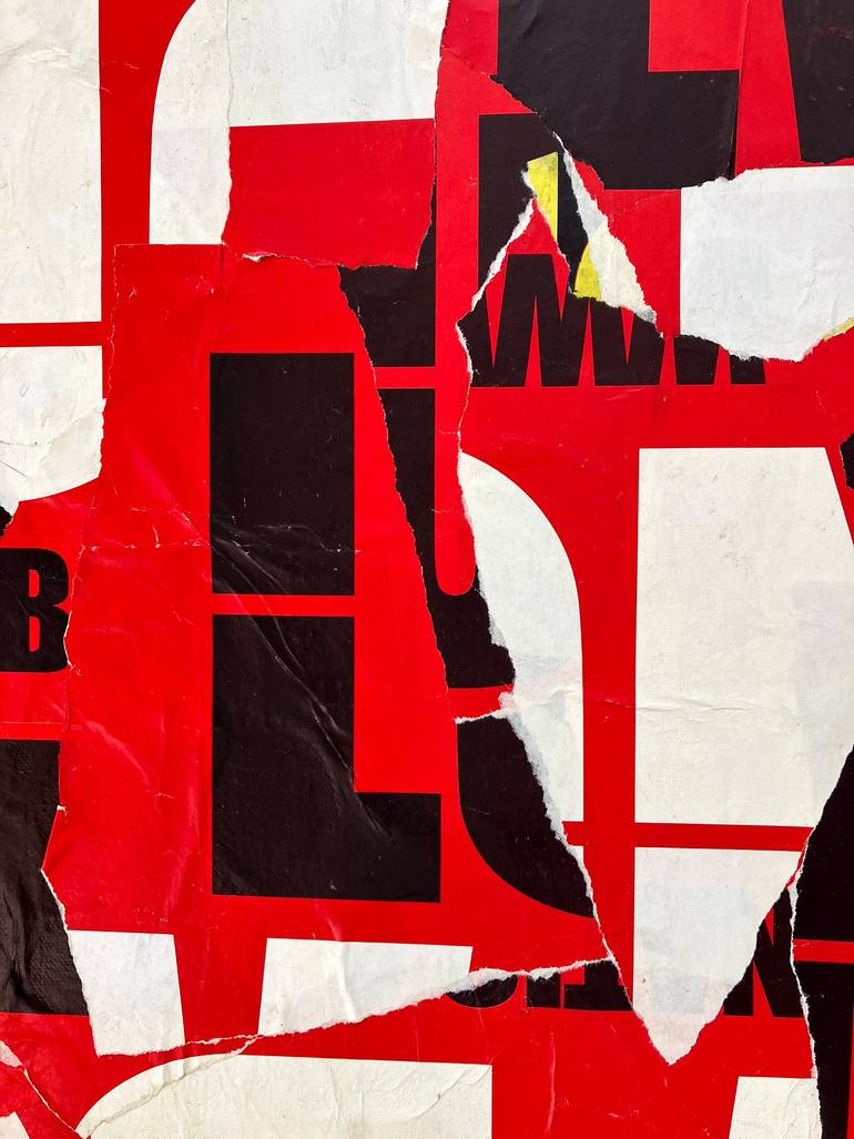 Original Street Art Abstract Collage by Christian Gastaldi