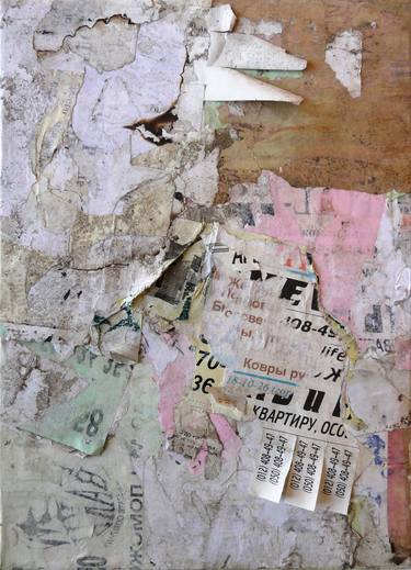 Original Abstract Collage by Christian Gastaldi