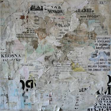 Print of Abstract Collage by Christian Gastaldi