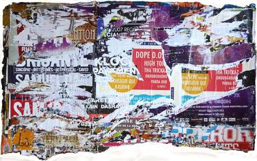 Original Pop Art Abstract Collage by Christian Gastaldi