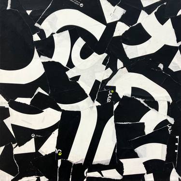 Print of Abstract Expressionism Abstract Collage by Christian Gastaldi