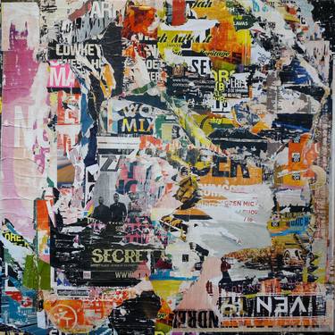 Print of Abstract Collage by Christian Gastaldi