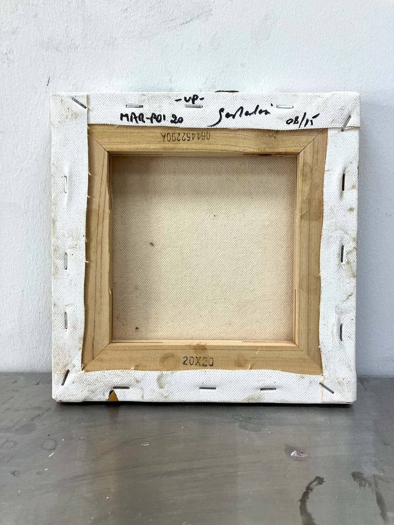 Original Abstract Expressionism Abstract Collage by Christian Gastaldi