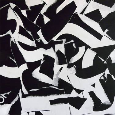 Print of Abstract Collage by Christian Gastaldi