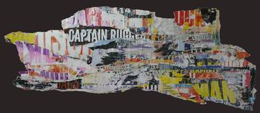 Original Pop Art Abstract Collage by Christian Gastaldi