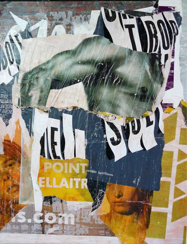 Original Abstract Collage by Christian Gastaldi